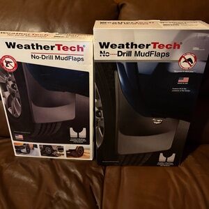 Toyota Tundra WeatherTech No-Drill MudFlaps - Black